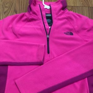 The Northface half zip
